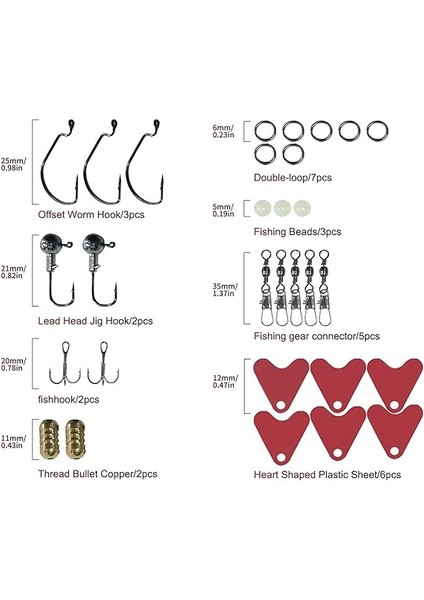 78 Parça Rapala Jig Sahte Olta Yem ve Aksesuar Seti Tatlı ve Tuzlu Su Uyumlu fırsatları