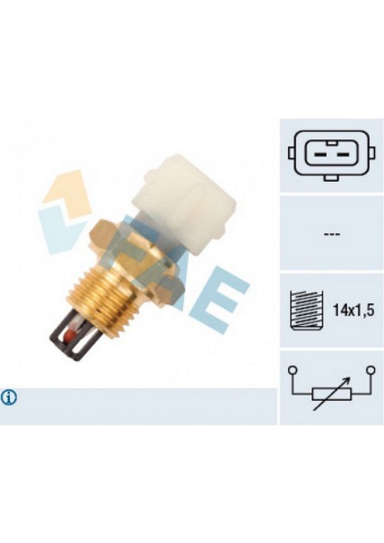 Mtxdpn Hava Sicaklik Isi Müşürü Chevrolet Aveo-Kalos-Lacetti-Rezzo-Spark-Matiz-Nubira 0.8-1.0-1.2-1.4-1.6 R Enault R21-R19 -Clio-Megane 1.6 8V