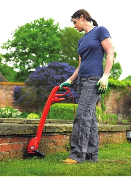 + Decker GL250 Çim Kesme Makinesi, Turuncu/siyah, 250 W modelleri