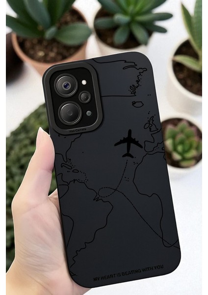 Xiaomi Redmi 12 Uyumlu – Harita Desenli, Yumuşak Silikon Kılıf, Darbeye Karşı Dayanıklı Kapak fiyatları