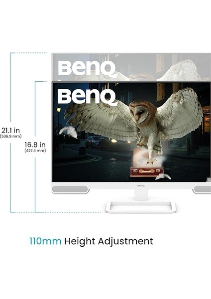 EW2790U 4K Ekran, 27 Inç, 3840X1260, P3%98, Özel Aı Kontrast Teknolojisi, Dahili 2.1 Hoparlör, Subwoofer, Usb-C Bağlantı Noktası, 3 HDMI Bağlantı Noktası, Ergonomik Tasarım, Göz Bakımı modelleri