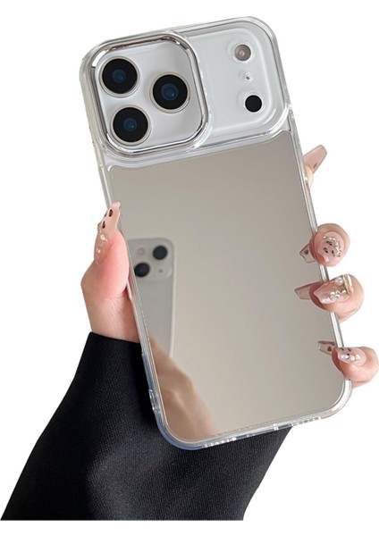 iPhone 17 Pro Uyumlu Aynalı Kılıf Kadınlar Makyaj Tazeleme Darbeye Karşı Dayanıklı Kapak fiyatları