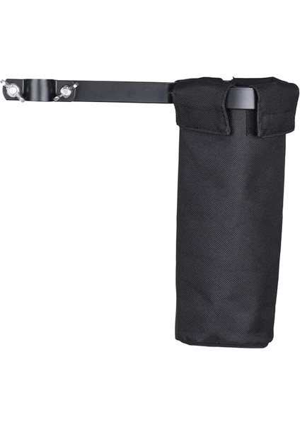 Davul Standı Için Alüminyum Alaşımlı Kelepçeli Bateri Tutacağı Baget Torbası 600D