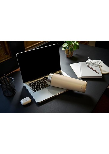 Unisex Adult No-Spill Tumbler Yalıtımlı Su Şişesi, Pipetli, Kahverengi, 720 ml modelleri