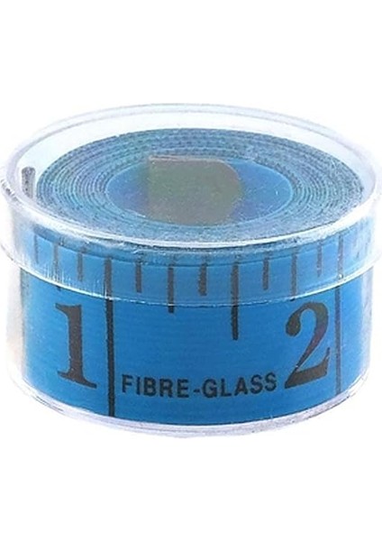 Vücut Ölçüm Metresi, 150 Cm, Diyetisyen ve Terzi Mezurası, 2 Adet (Mavi)