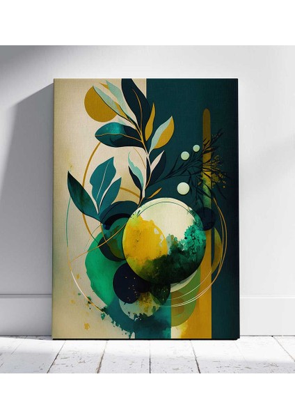 Doğanın Soyut Döngüsü Salon Oturma Odası Kanvas Tablo Duvar Resim