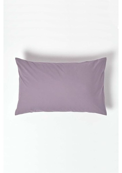 Adet Pamuk Yastık Kılıfı 2'li Pamuklu 50X70 Yumuşak Dokulu Premium Kalite Doğal Kumaş Konforlu Uyku (Mor) indirimleri