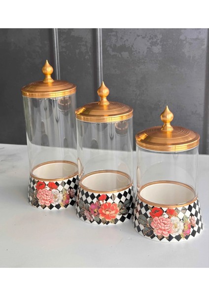 3'lü Royking Baharat Takımı Damalı