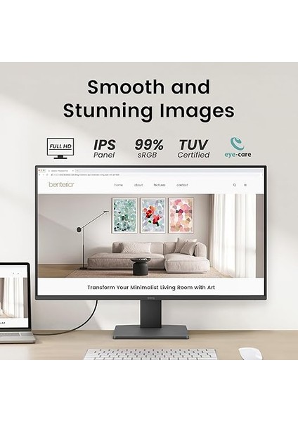 GW2791 27" IPS 1920X1080 5ms 100Hz HDMI Dp Eye Care Ev Ofis Monitörü fiyatları