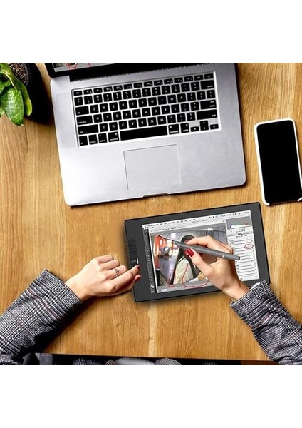 VK640 ve VK1200 Grafik Tabletler Için 8192L Pilsiz KALEM-P05 fırsatları