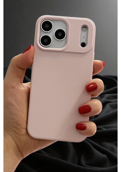 Apple iPhone 17 Pro Max Uyumlu Kum Lansman Silikon Kılıf Darbe Emici Yumuşak Koruyucu Kapak indirimleri