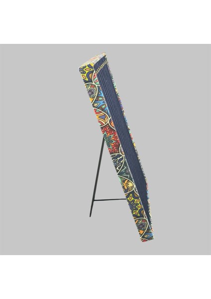 Otantik Desenli Kadife Kumaşlı Katlanabilir Ayaklı 10'lu Koleksiyon Tesbih Panosu fiyatları