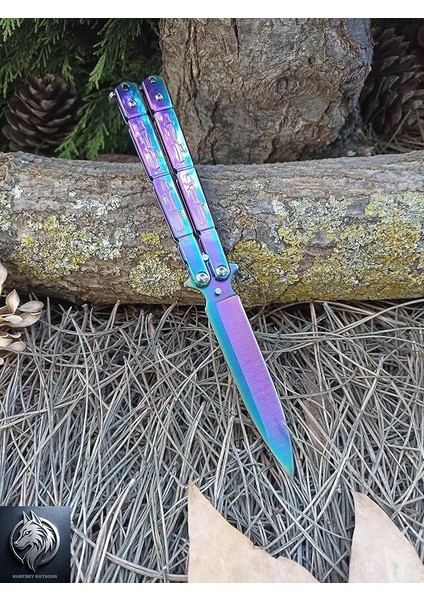 Gökkusagı Modeli Büyük Kamp Çakısı 22CM Ful Metal Kemer Klipsli Avcı