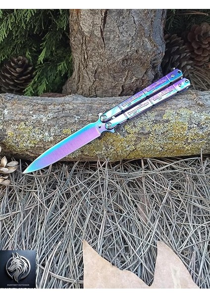 Gökkusagı Modeli Büyük Kamp Çakısı 22CM Ful Metal Kemer Klipsli Avcı modelleri