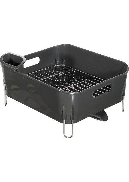 Bianka Paslanmaz Bulaşıklık Gri KÜÇÜK37*33*17 cm D-14650