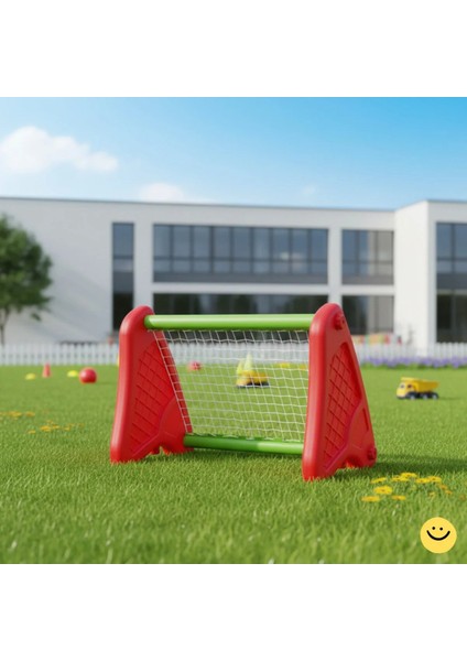 Minyatür Futbol Kalesi Iç/dış Mekan Kreş Anaokulu Bahçe Sabitlemeli Güvenli Spor