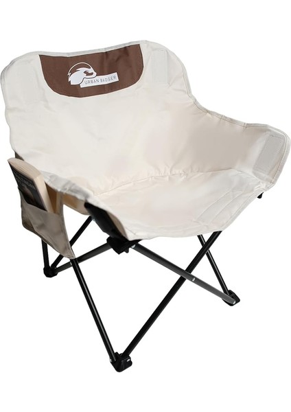 Badger Nidavel Kanvas Katlanabilir Sandalye, Dayanıklı Kamp Ekipmanları, Kamp Aksesuarları, Açık Hava Sporları