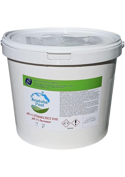 Pool Ph (+) Yükseltici Toz 20 kg (Ph + Increaser)