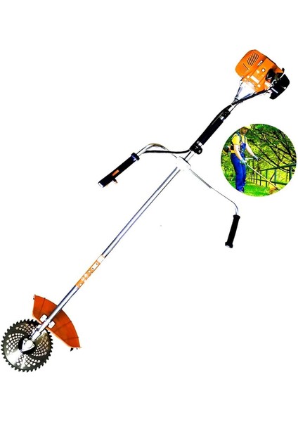 Germany Style GRM99889RPMX Benzinli 2 Zamanlı Yan Tip Motorlu Tırpan 3 Hp