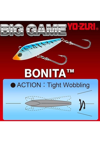 Bonita Trolling Sinking Lure modelleri