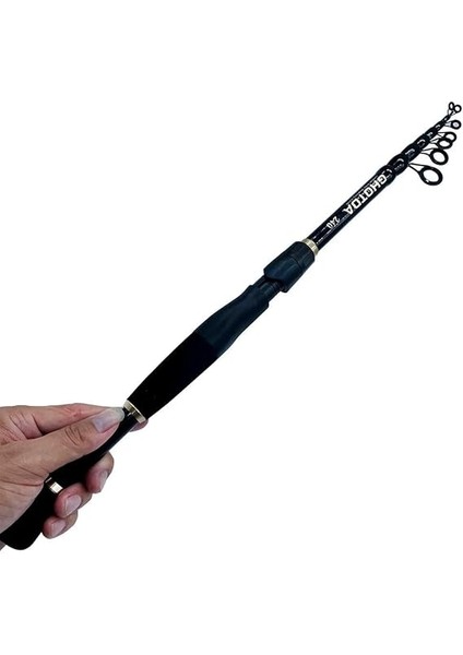 2.4m Karbon Fiber Spinning 10-40GR Lrf Olta Kamış - Ultra Hafif 125GR - Spin ve Baitcasting At Çek - 2kg Taşıma - 8 Boğum Teleskopik indirimleri