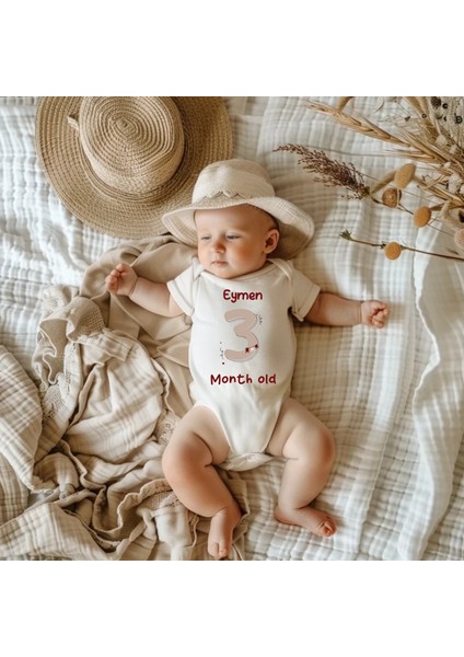 Isme Özel 12 Li Bebek Body & Zıbın Kişiye Özel Set fırsatları