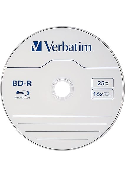25 GB 6 x Blu-Ray Tek Katmanlı Kaydedilebilir Disk Bd-R, 10 Disk Mil 97238 – Markalı 25 Adet Mil fiyatları