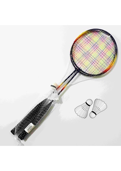 Badminton Seti 2 Raket 3 Top