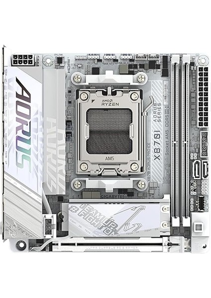 X870I Aorus Pro Ice Amd Am5 Mini-Itx Anakart indirimleri