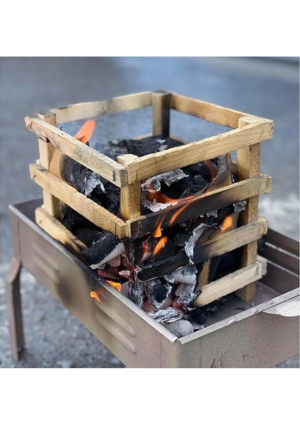 Pratik Mangal Kömürü, 2 kg x 2 Adet, Barbekü ve Mangal Için modelleri