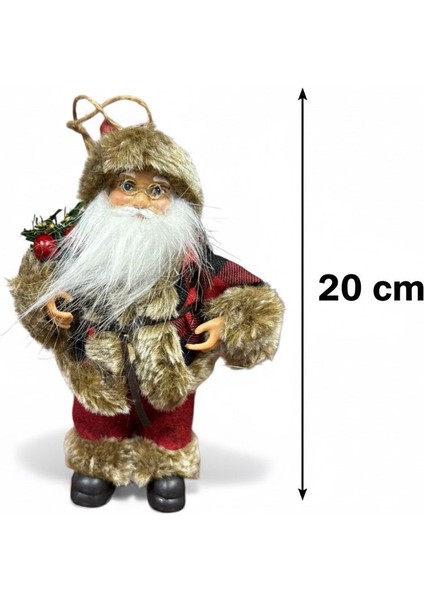20 cm Lüks Noel Baba Figürü Süsü fiyatları