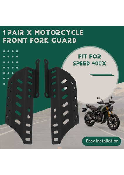 Motosiklet Ön Çatal Koruma Şok Emici Kapak Çatal Koruma Koruması Hız 400 Scrambler 400X SCRAMBLER400X (Yurt Dışından) fırsatları