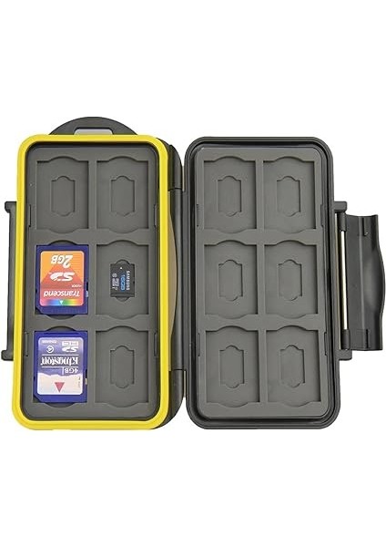 Çoklu Memory Card Case MC-SDMSD24 Hafıza Kartı Koruma Kutusu 12 Adet Sdhc ve 12 Adet Microsd Kart Için – Son Derece Su Geçirmez ve Darbeye Dayanıklı Kutu Kasa Kasa Çanta Kılıf Saklama Kutusu modelleri