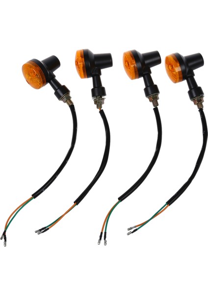 4 Pcs Motosiklet Amber Dönüş Sinyali Ampul Göstergesi ve 1 Pcs 7/8 Inç 22MM Motosiklet Talonu Izleyicisi Tutucu Çubuklar (Yurt Dışından) fiyatları