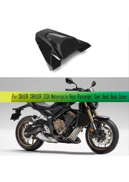 Motosiklet Arka Yolcu Kaput Koltuk Arka Kapak Honda CB650R CBR650R 2024 Parlak Siyah (Yurt Dışından) indirimleri