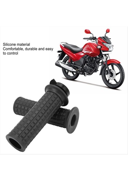 Motosiklet 22MM Gidon Grottle Gy6 50CC 80CC 125CC 150CC Motosiklet Handbar Siyah (Yurt Dışından) indirimleri