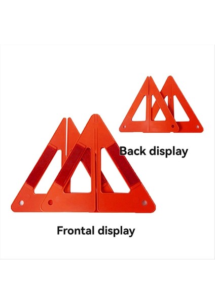 Taşınabilir Araba Otomatik Yansıtıcı Trafik Uyarı Uyarı Işaret Üçgen Katlanabilir Katı Daimi Tripod Yolu Acil Durum Beklemesi (Yurt Dışından) fırsatları