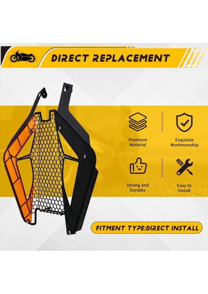 Motosiklet Far Koruyucu 1390 Super Duke R Evo Superduke 1390 R 2024-2025 Siyah+Turuncu (Yurt Dışından) indirimleri