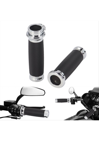 25MM Motosiklet Gidon Kabulleri Harley Motosiklet Aksesuarları Için Motosiklet Gaz Kelepleme Kavruğu (Yurt Dışından) fırsatları