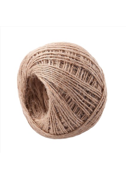 6pcs 100 Metre - Doğal Dokulu Hessian Jute Sicim String 1mm (Yurt Dışından) modelleri