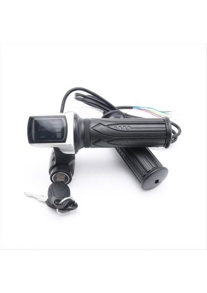 Elektrikli Bisiklet Gaz Kesme Kavrama Elektrikli Bisiklet Scooter Twist LCD Ekran ve Power Anahtar Locker 48V (Yurt Dışından) modelleri