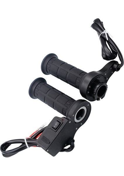 Isıtmalı Motosiklet Sapı Motosiklet Elektrikli Isıtmalı Kol Ayarlanabilir Gidon 12V Yeşil Işık (Yurt Dışından)