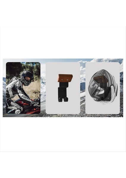 2 Pack Motosiklet Kask Rafı Motosikletler Için Duvarda Ağır Hizmet Kask Tutucusu Anahtar Eldivenler (Yurt Dışından) modelleri