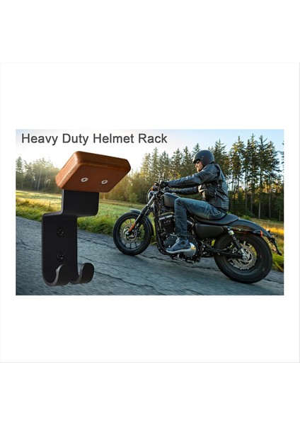 2 Pack Motosiklet Kask Rafı Motosikletler Için Duvarda Ağır Hizmet Kask Tutucusu Anahtar Eldivenler (Yurt Dışından) fırsatları