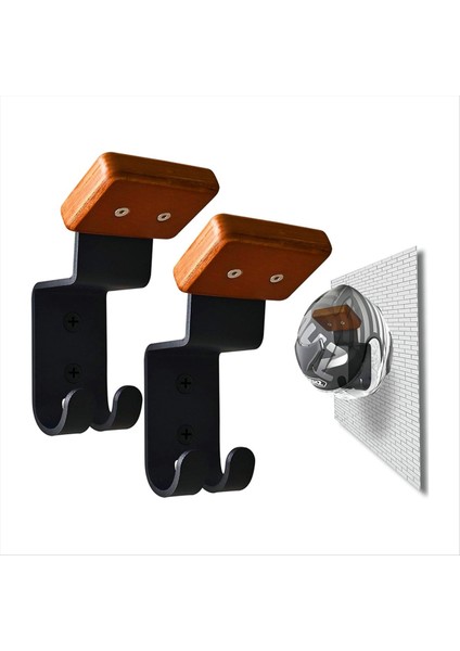 2 Pack Motosiklet Kask Rafı Motosikletler Için Duvarda Ağır Hizmet Kask Tutucusu Anahtar Eldivenler (Yurt Dışından) indirimleri