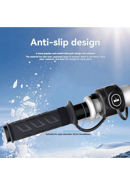 Motosiklet Atv Özel Kış Isıtma Tutucu Yükseltme Bellek All-Terran Araç Kış Motosiklet Atv Tutamağı B (Yurt Dışından) fırsatları