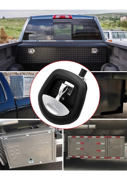 T Tipi Balık Kuyruğu Kilit Off-Road Römork Mekanik Kapı Kilidi Hırsızlık Önleyici Rv Rv Raket Giriş Kapısı Kilit Siyah (Yurt Dışından) fiyatları