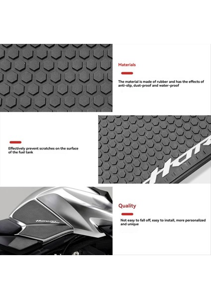Honda CB1000 CB1000 Sp Hornet 2025 Için Motosiklet Yakıt Deposu Anti -Stick Sticker Mat Yan Çıkartma - (Yurt Dışından) modelleri