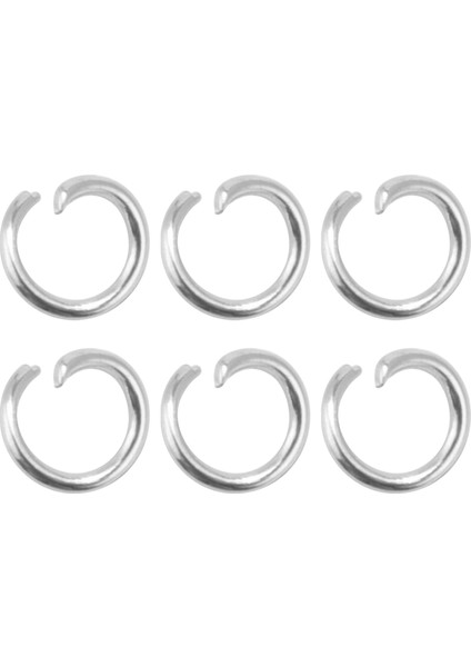 4mm Gümüş Yapan Takı Için 500 Parçalı Açık Atlama Halkaları (Yurt Dışından)