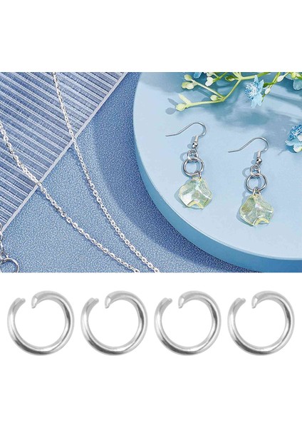 4mm Gümüş Yapan Takı Için 500 Parçalı Açık Atlama Halkaları (Yurt Dışından) modelleri